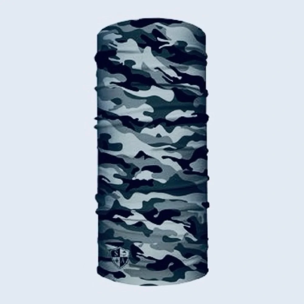 SA SPORTS Grey Camo Face Mask for Dust Wind Sun Protection Fishing Snow Skiing